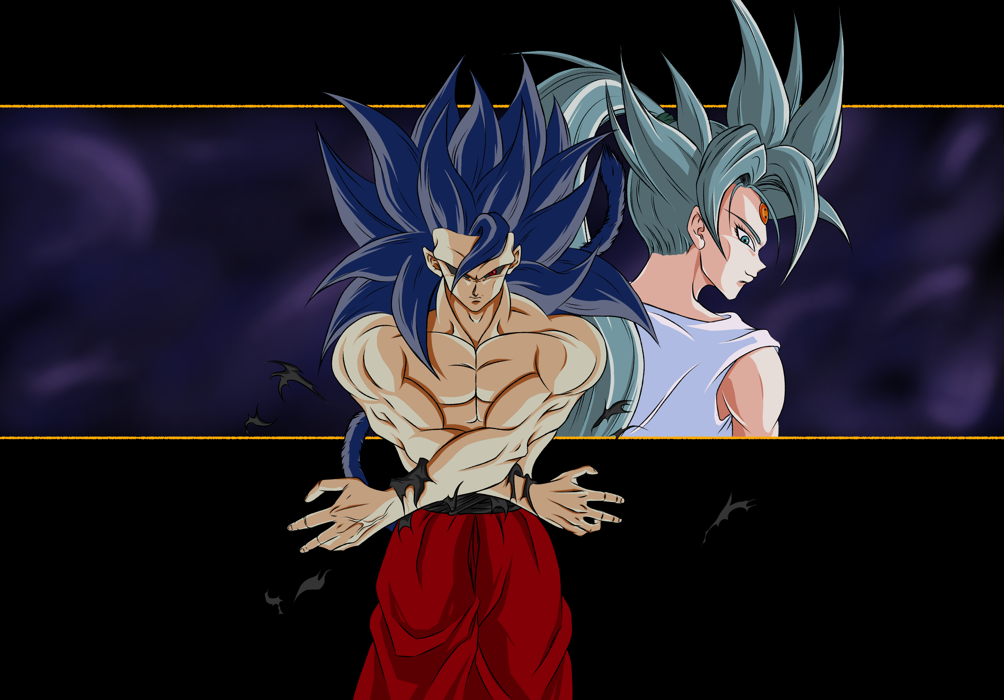 Goku SSJ 7 e Irina Transformada Mundo de la Nada by AngelLuisArts on DeviantArt Goku SSJ 7 e Irina Transformada Mundo de la Nada by AngelLuisArts on DeviantArt