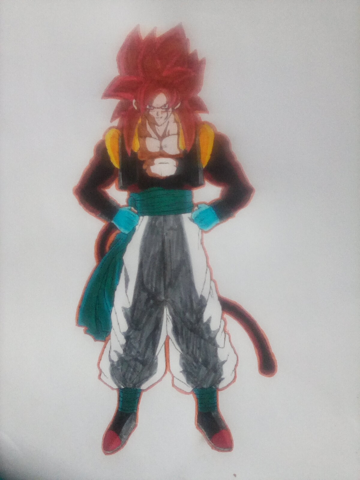 Vegeta Design Dragonball Super BROLY Filme 2018 by BrunoArtes08 on