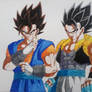 Vegito Jr. and Gogeta Jr. (Base Form)