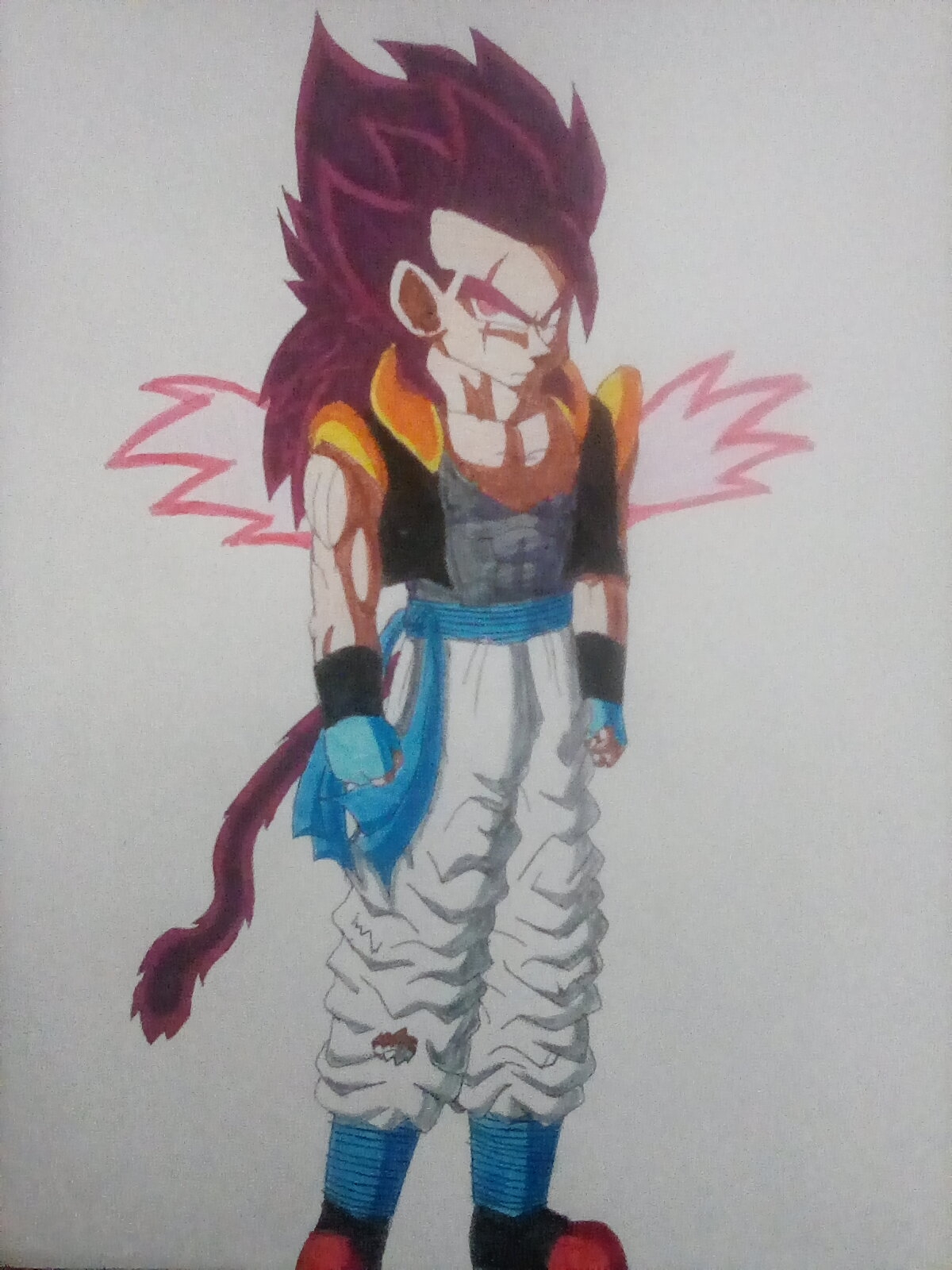 Vegeta Design Dragonball Super BROLY Filme 2018 by BrunoArtes08 on