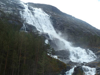 Waterfall in norway