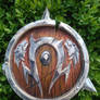Orc crest from World of Warcraft wood carved 2