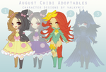 [OPEN|PRICE DROP 2] Aug Adopts (Pokemon Gijinkas) by elufae