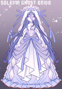 [SOLD] Halloween Adopt - Solemn Ghost Bride
