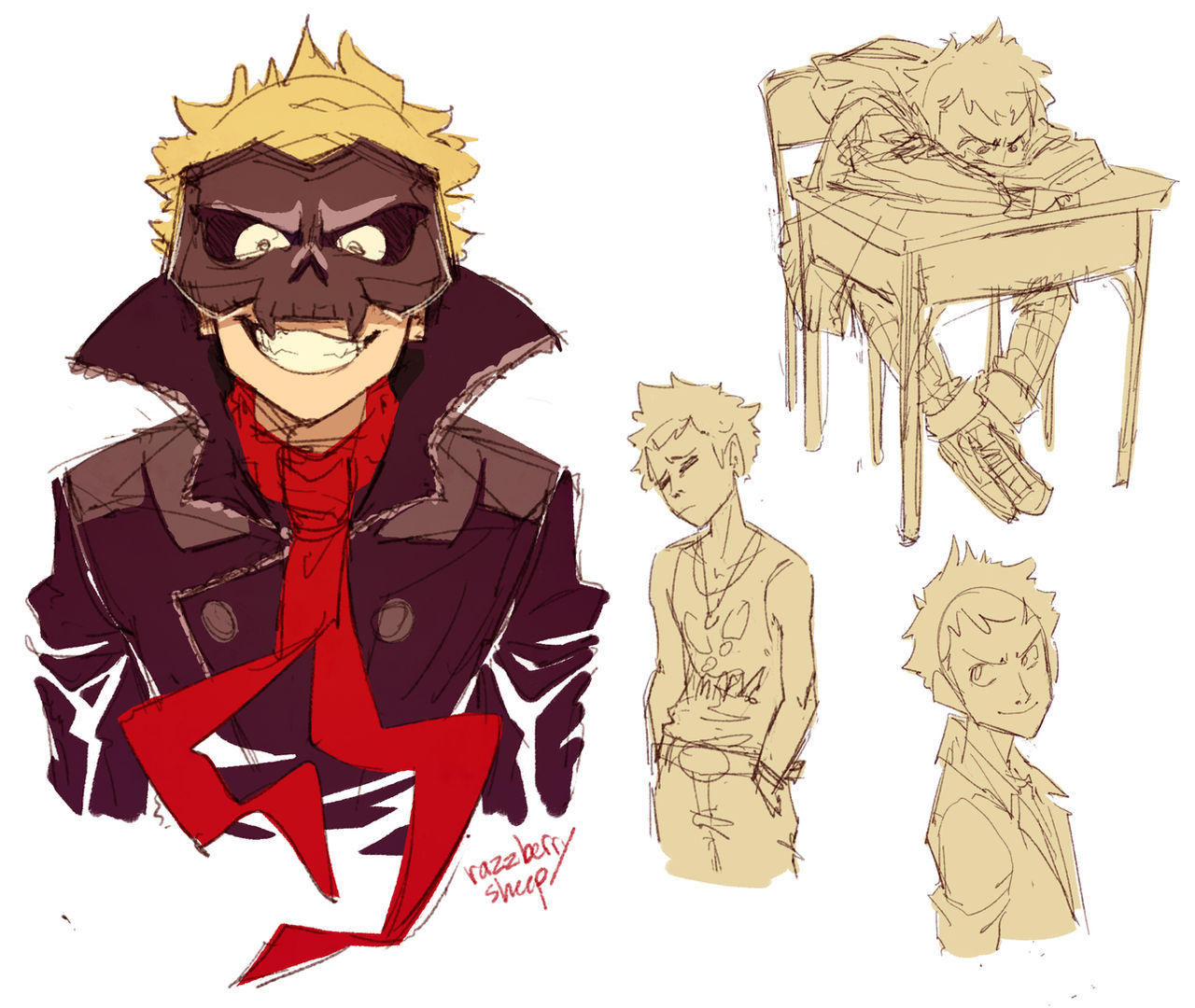 Momo Ryuji Ryuji by razzberrysheep on DeviantArt