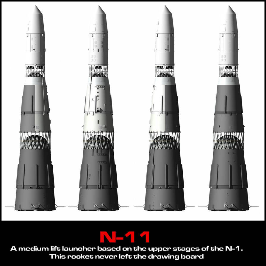 N-11 Soviet Rocket by Starbase1 on DeviantArt