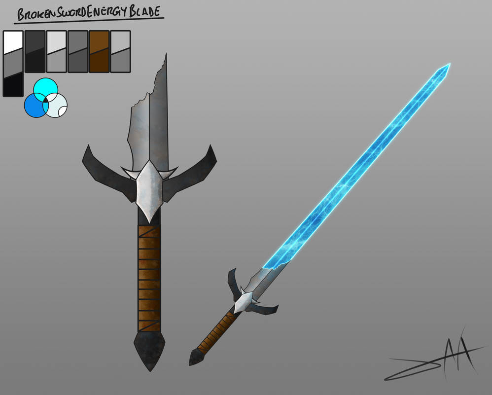 Broken Energy Sword by AnbuKakashiSensei on DeviantArt