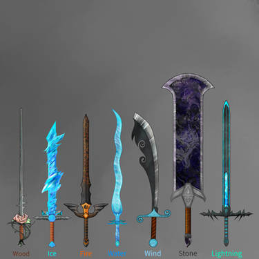Minecraft Obsidian Swords by DBZ2010 on DeviantArt
