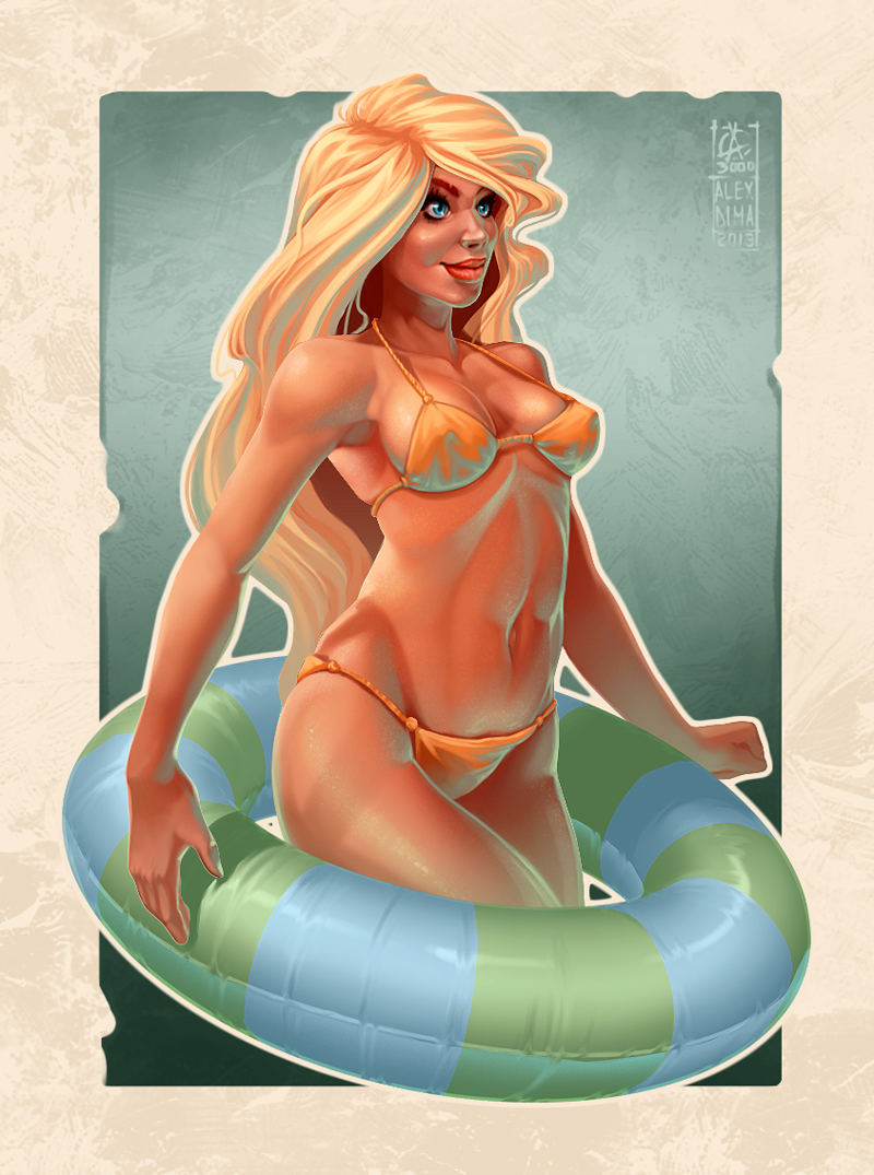 Blondie Pinup