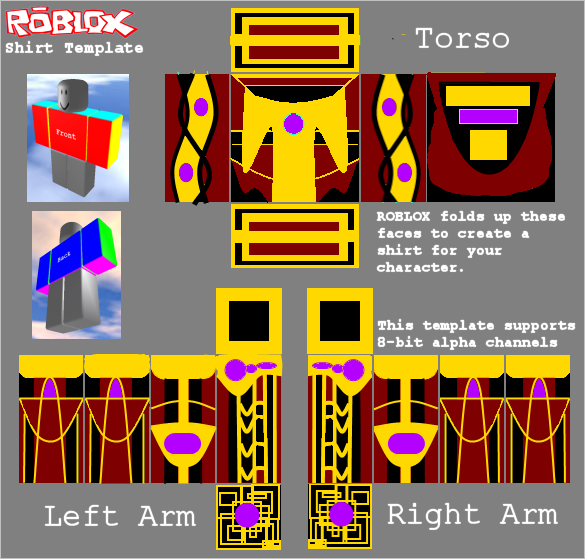 Roblox Nightmare Mage By Tadzio7 On Deviantart - roblox robe shirt template