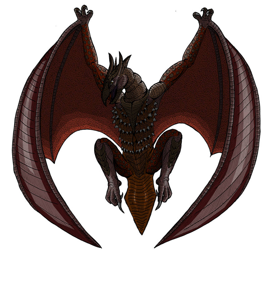 Rodan Redesign #1 by Christiancahalan on DeviantArt