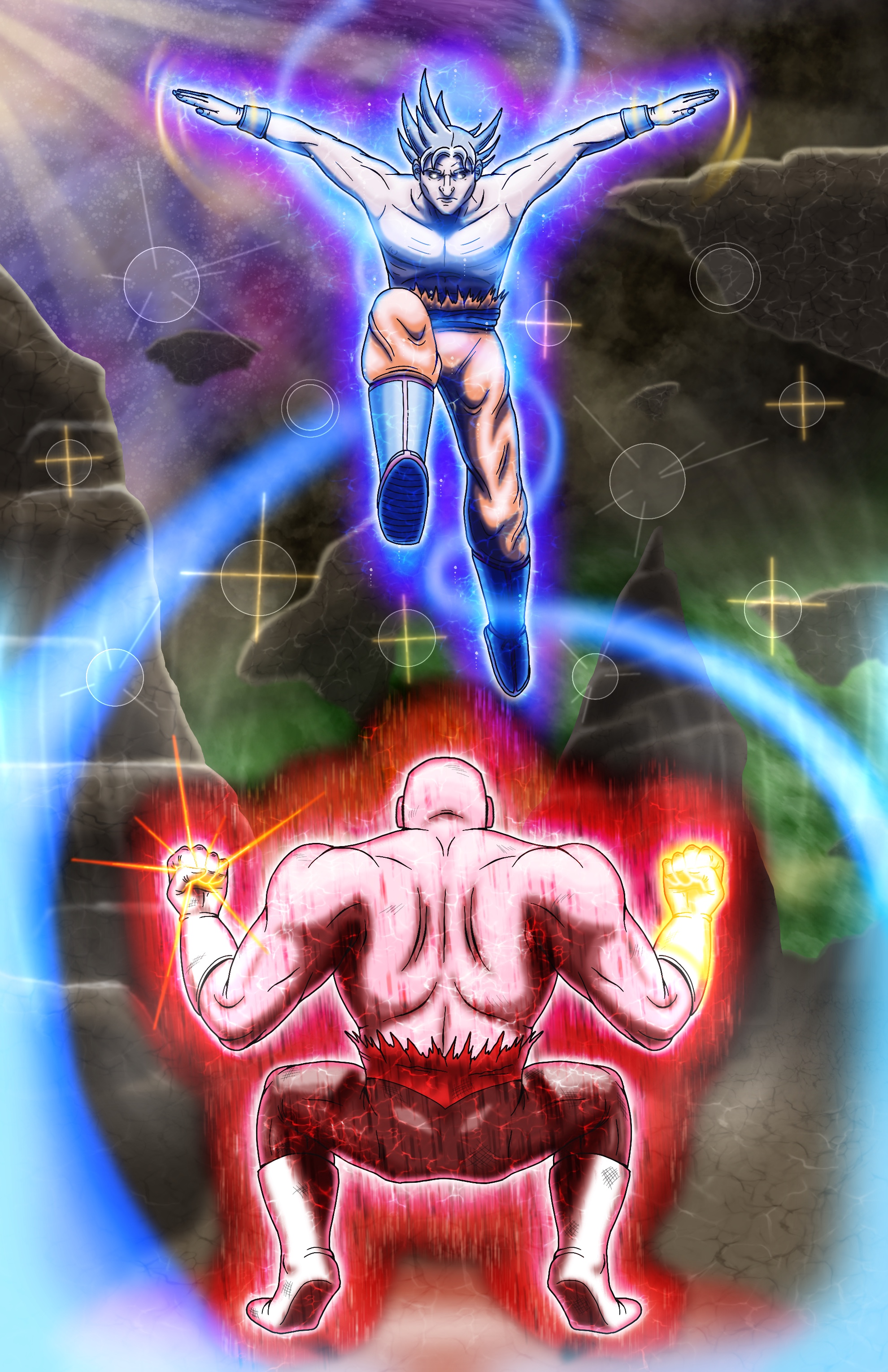 Goku Ultra Instinto Vs Jiren Full Power Ultra Instinct Goku vs. Full Power Jiren by Christiancahalan on DeviantArt