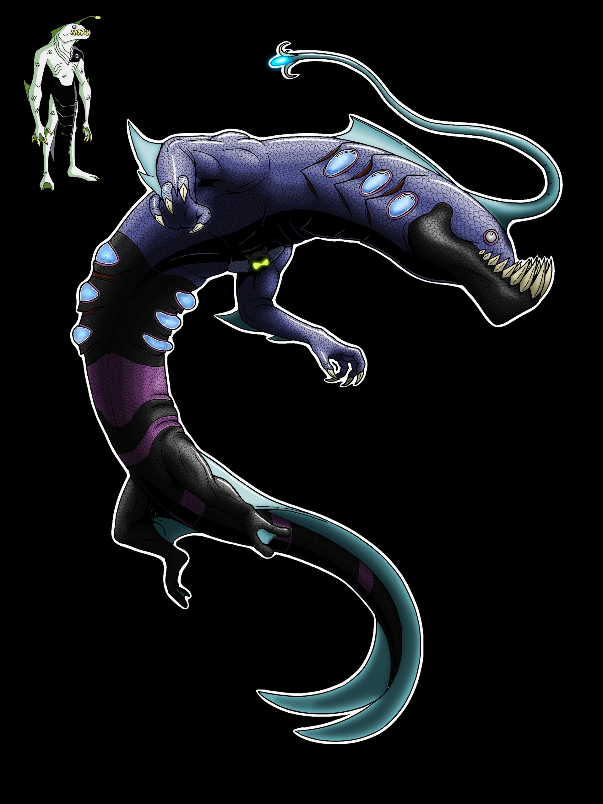 Ben 10 Concept: Ultimate Ripjaws by Christiancahalan on DeviantArt