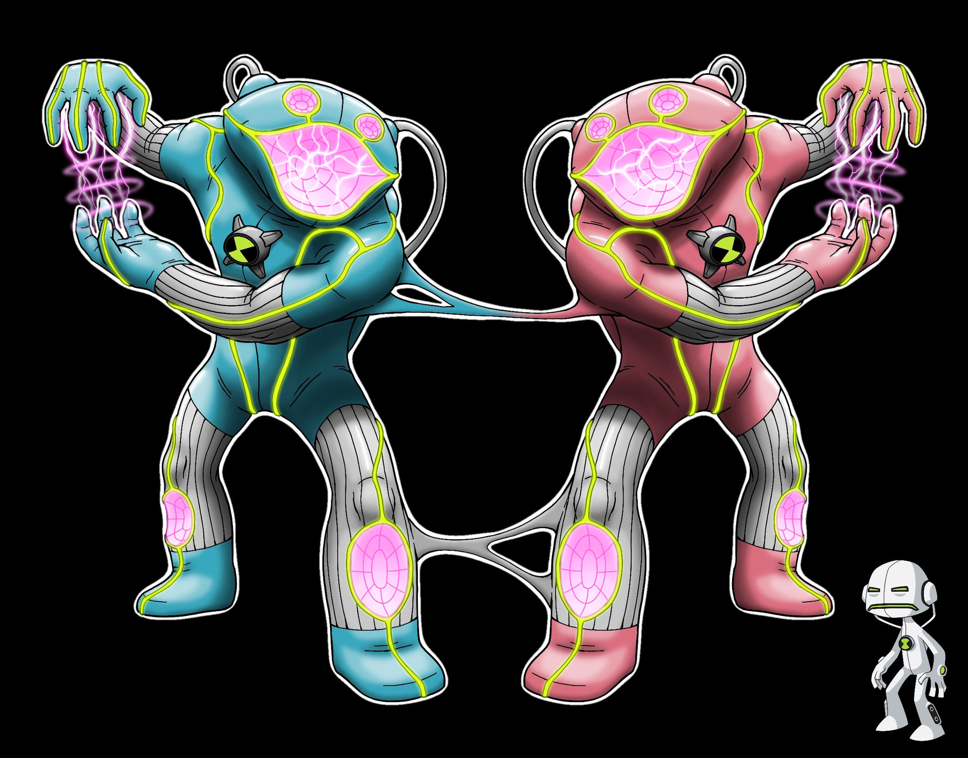 Ben 10 Concept: Ultimate Echo-Echo Redesign by Christiancahalan on