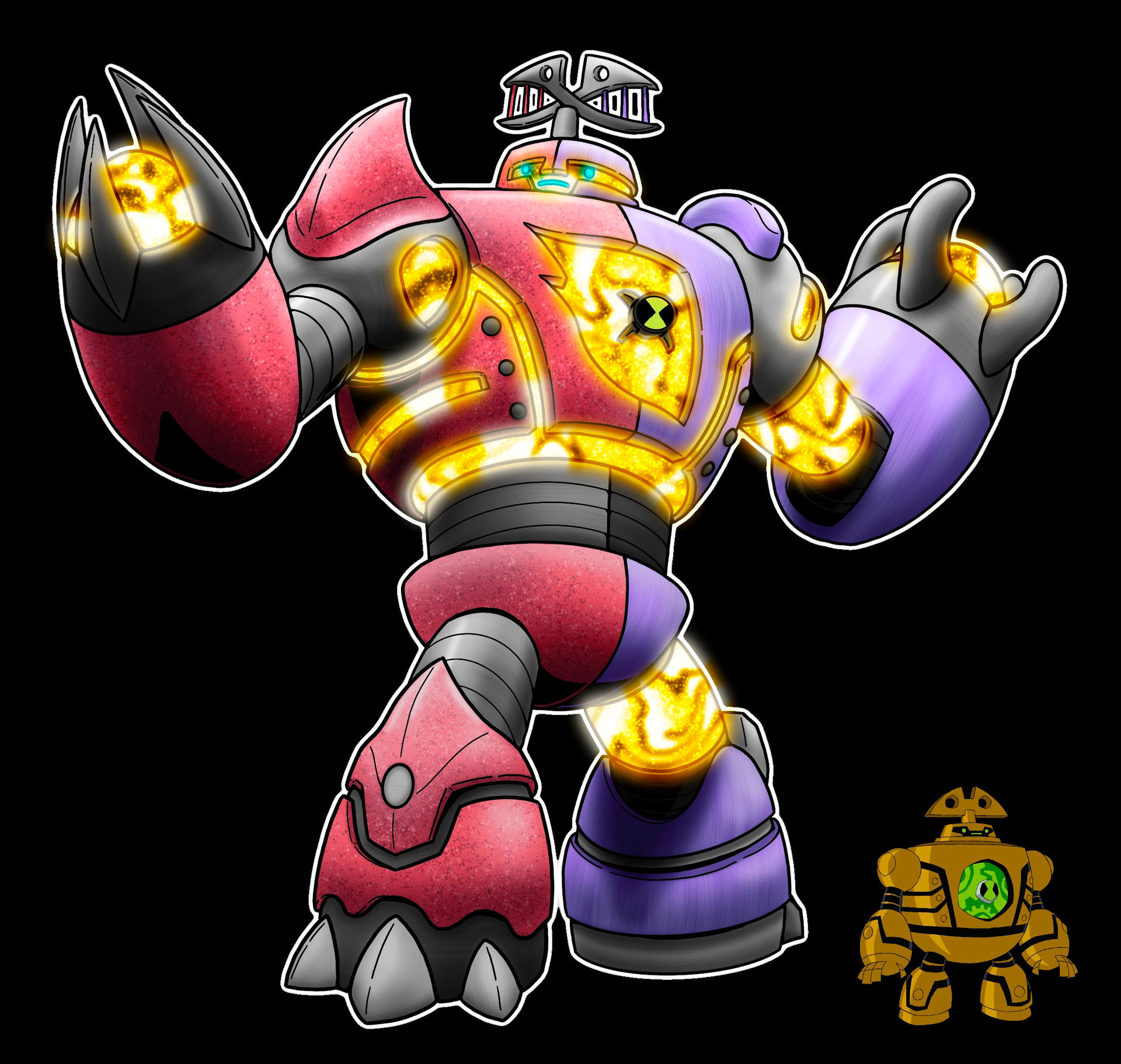 Ben 10 Concept: Ultimate Clockwork by Christiancahalan on DeviantArt