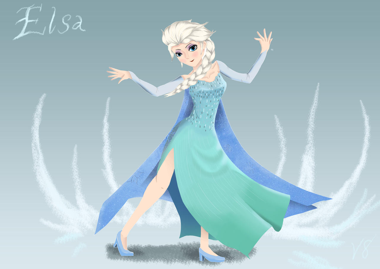Elsa from Disney's Frozen by robotmaster-thong on DeviantArt