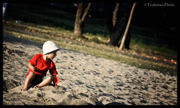 Child and Sand