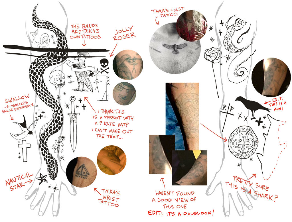 blackbeard tattoo ref by tuherrus on DeviantArt