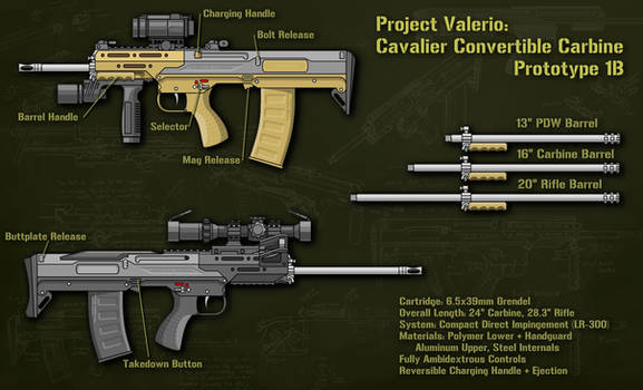 Project Valerio: 3C 1B