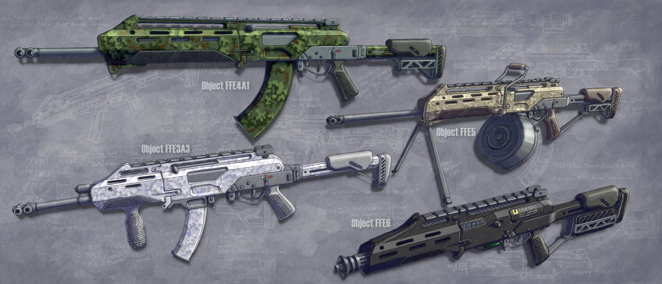 Objects FFE 3 through 6 by Hoborginc on DeviantArt