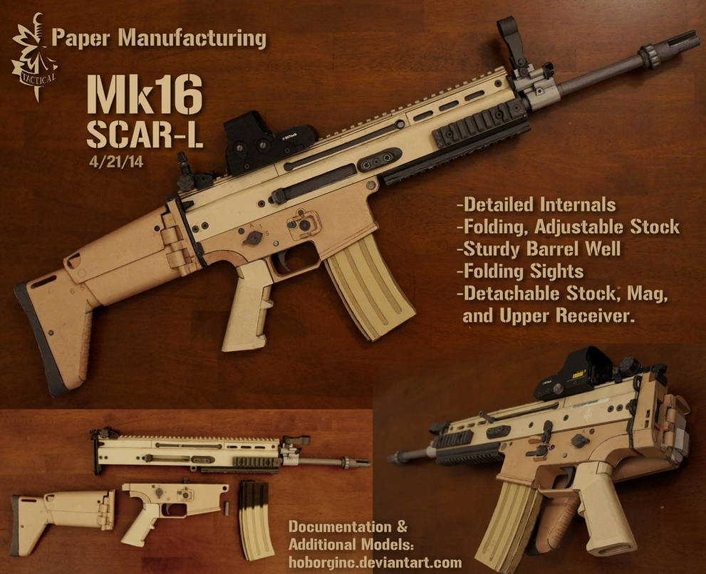 PM Mk16 SCAR-L by Hoborginc