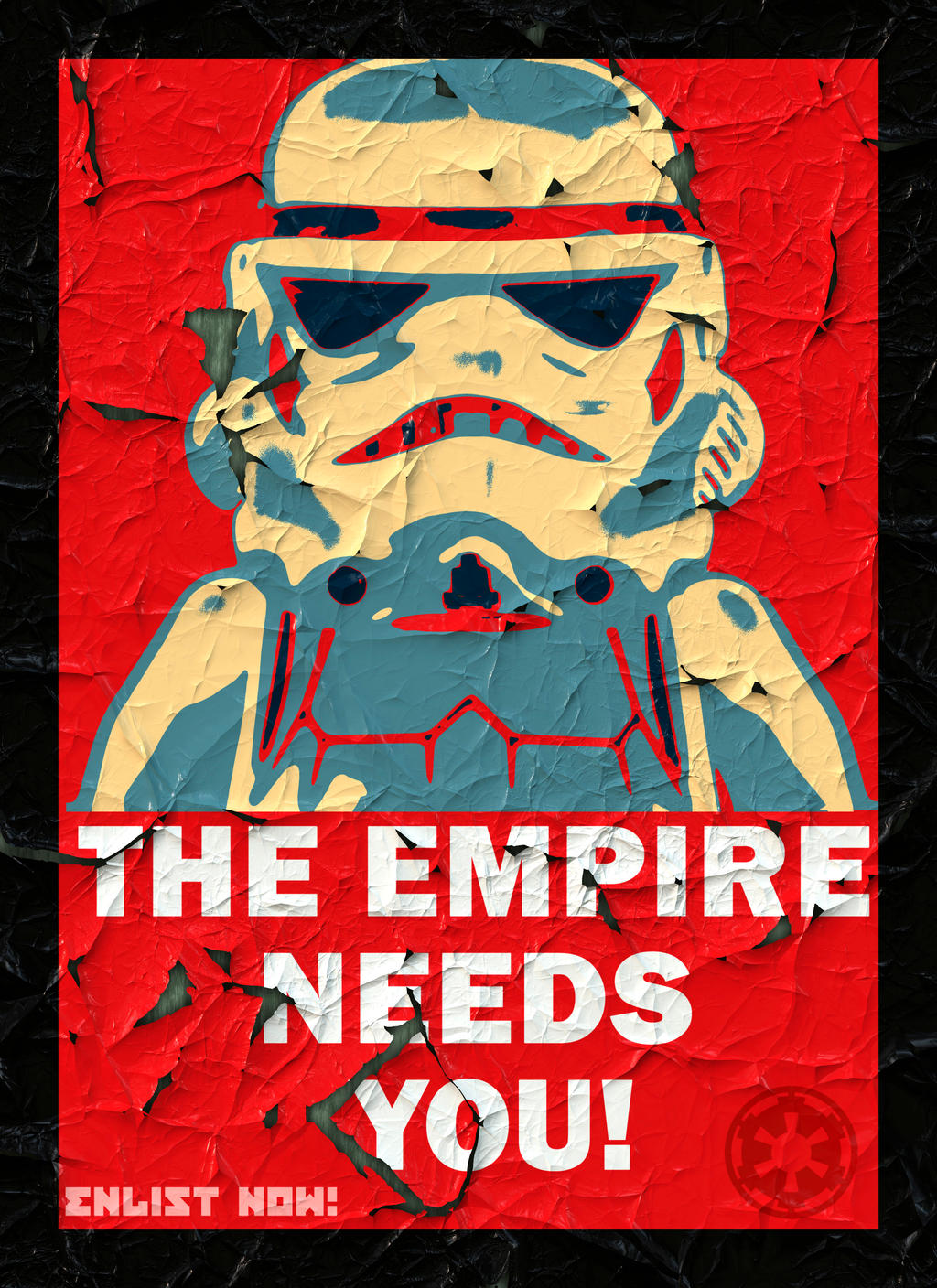 LEGO - Star Wars propaganda torn version