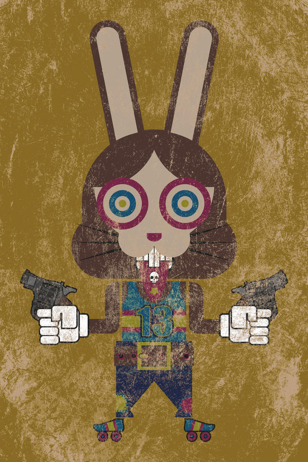 Scsrlet Rabbit Scrathcing rabbit by supercreez on DeviantArt