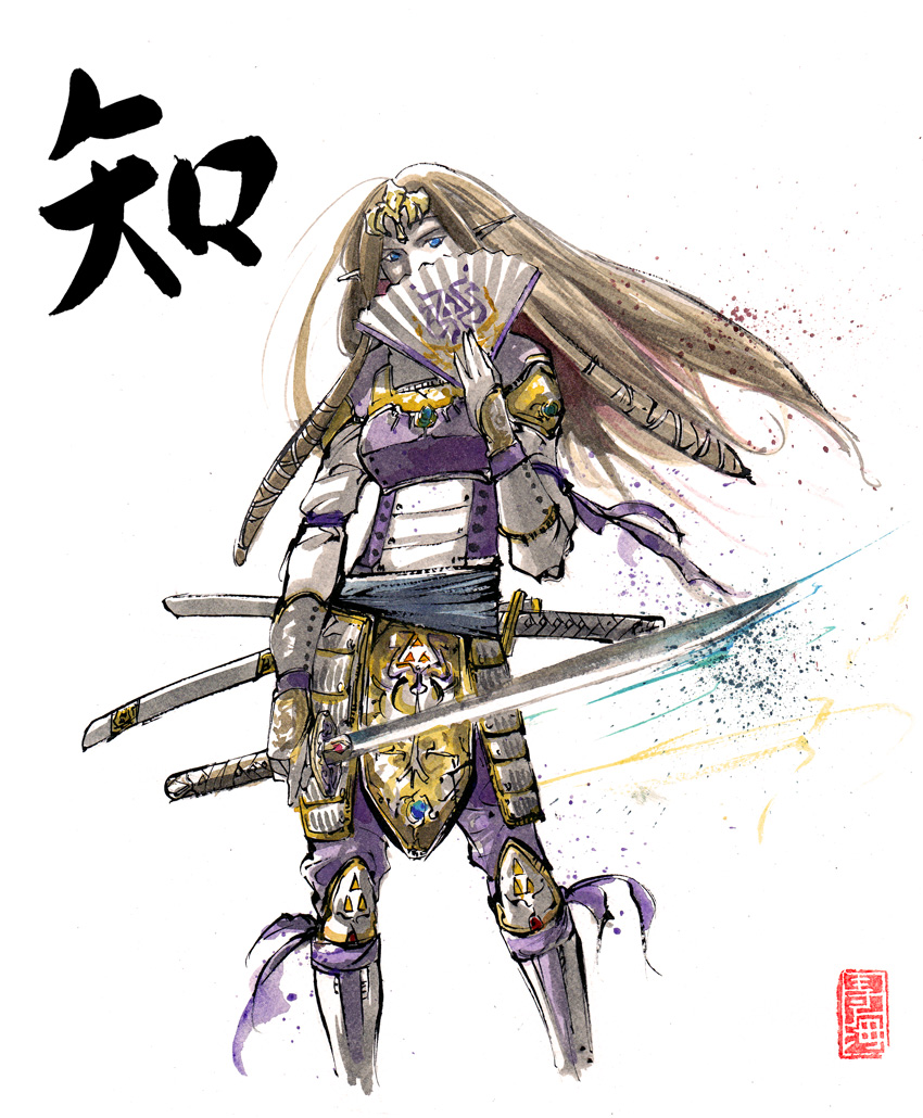 Zelda Sumie Style the princess by MyCKs