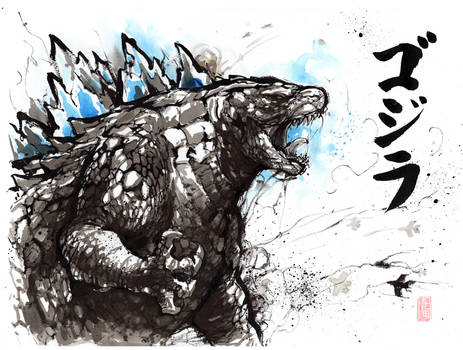 Godzilla sumi