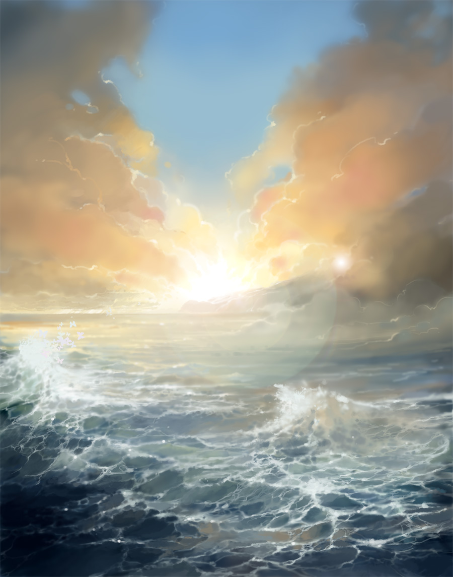Ocean Age digital painting