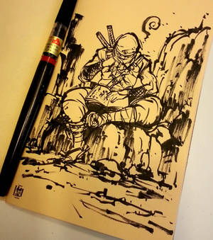 Sketchbook sketch, sketching ninja