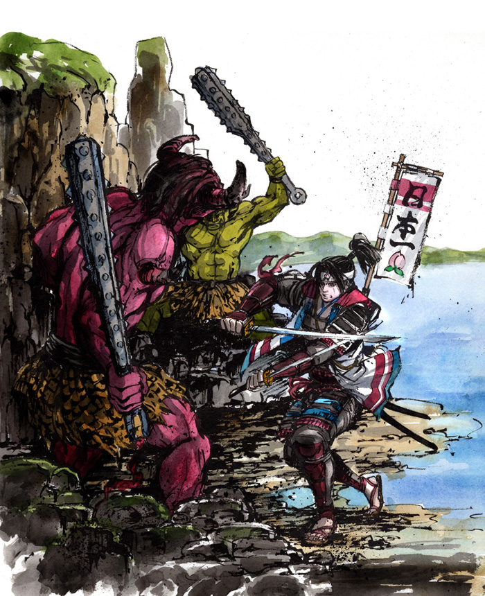 Japanese The Game Momotaro By Mycks On Deviantart Japanese The Game Momotaro By Mycks On Deviantart