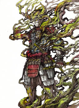 Spirit of Tree - samurai