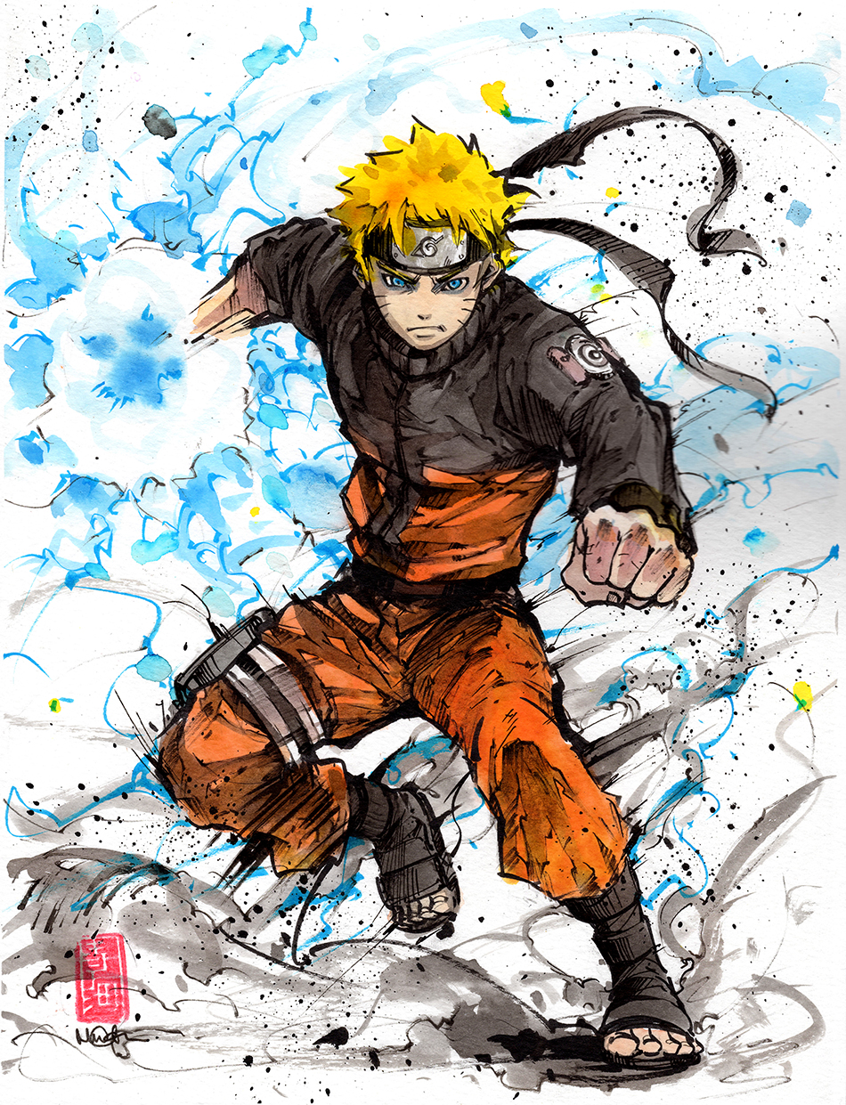 naruto cuerpo a color by shikunke on DeviantArt