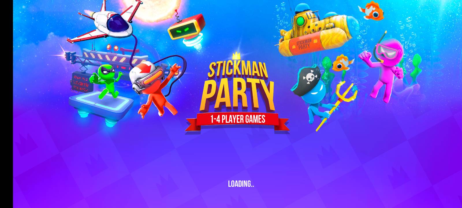 Versão antiga de Stickman Party