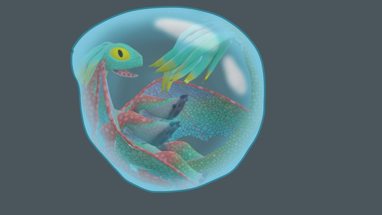 Gecker Feathers in a bubble by Bubble-gecker on DeviantArt