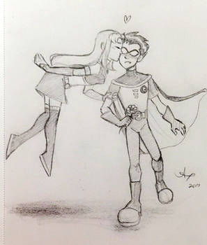 Day 03: Robin x Starfire