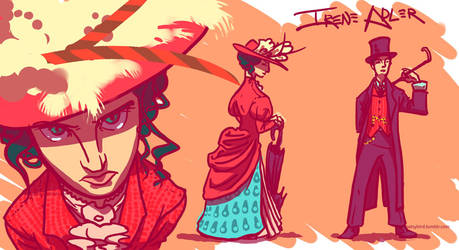 Irene Adler color sketch