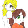 Digimon OC's: Sanako + Nanami