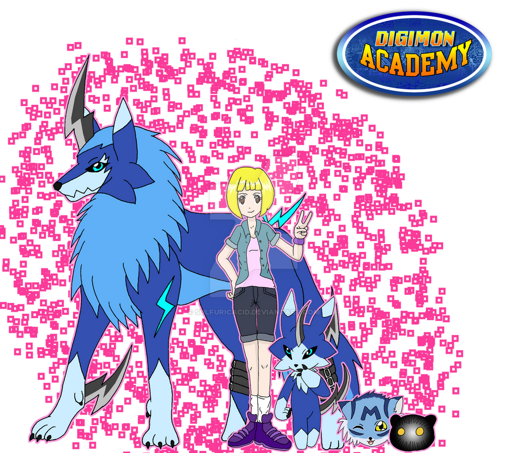 Digimon Academy: Team Rose by SulfuricAcid on DeviantArt