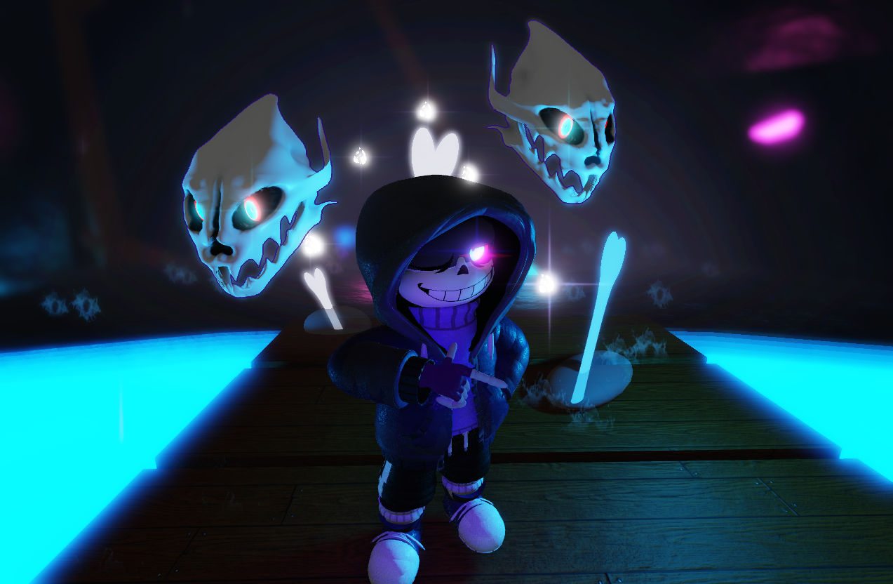 Roblox Studio Model Making - Killer Sans 