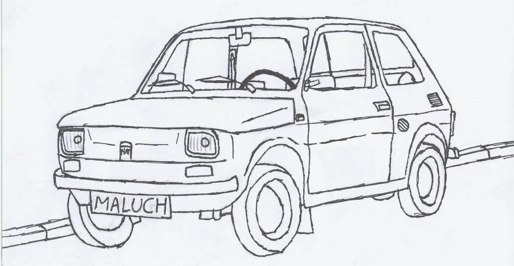Fiat 126p Maluch by ComradeM on DeviantArt