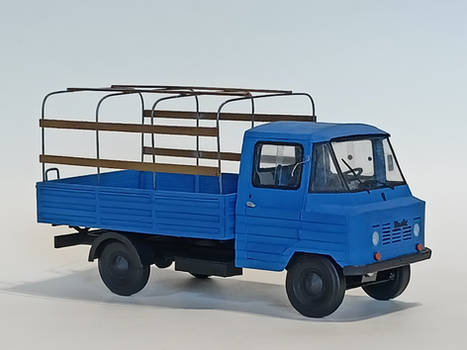 Polish delivery truck FSC Zuk Papercraft
