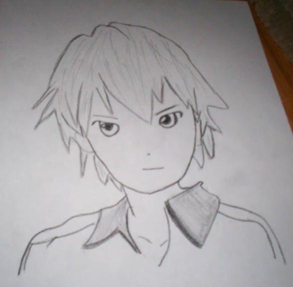 Anime Boy Drawing