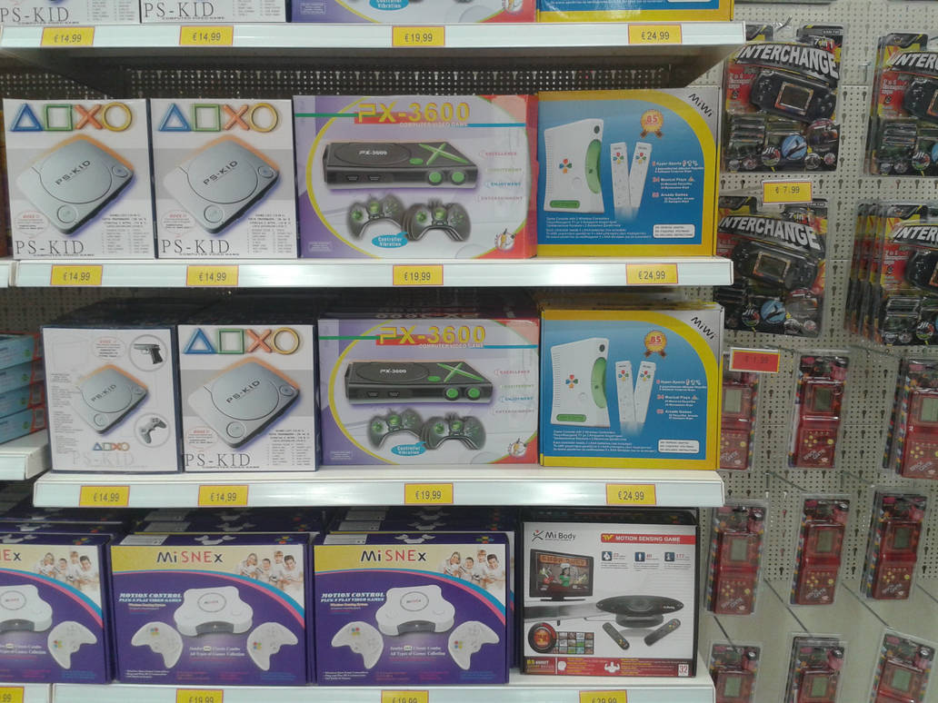 Console Rip Offs Terrible knock off consoles by CartoonyPikachu on DeviantArt