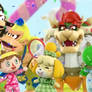 Nintendo characters with costumes