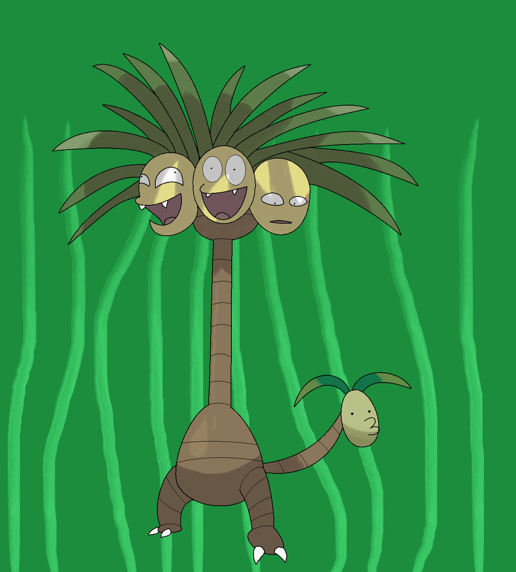 Alola Exeggutor by CartoonyPikachu on DeviantArt