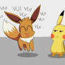 Pikachu and Eevee Gotcha