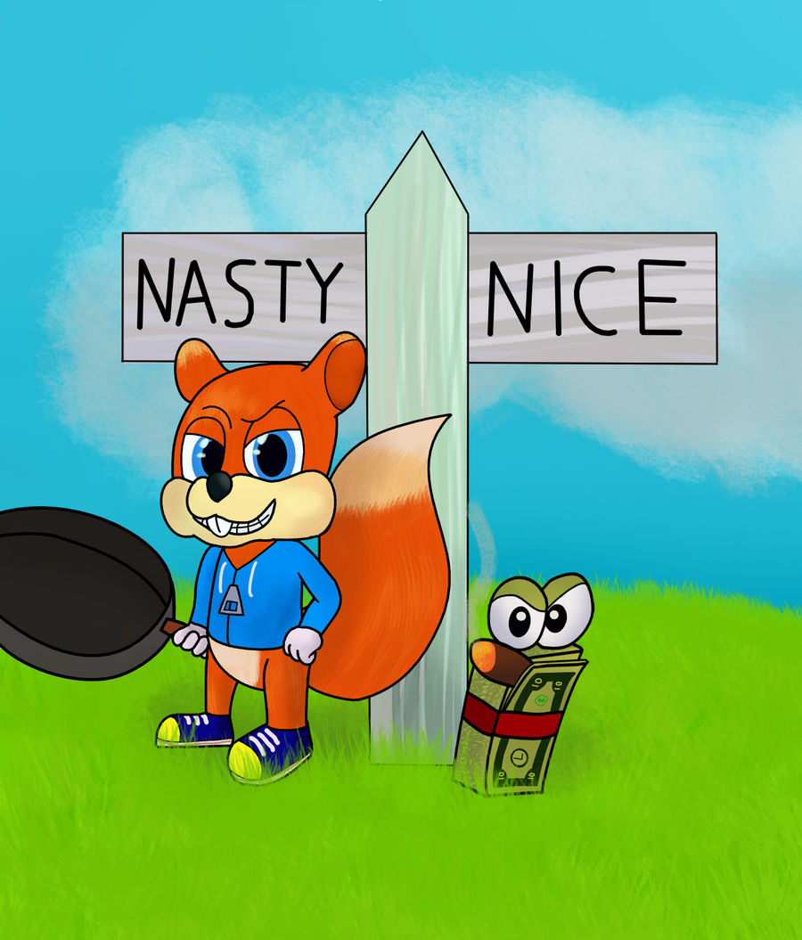 Conker by CartoonyPikachu on DeviantArt