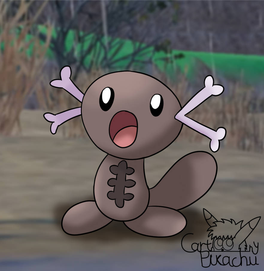 Paldean Wooper by CartoonyPikachu on DeviantArt